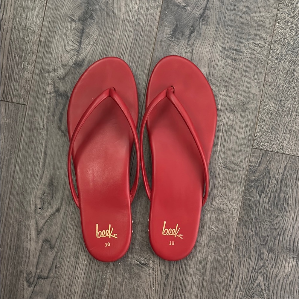 Beek Women's Bold Red Sandals
